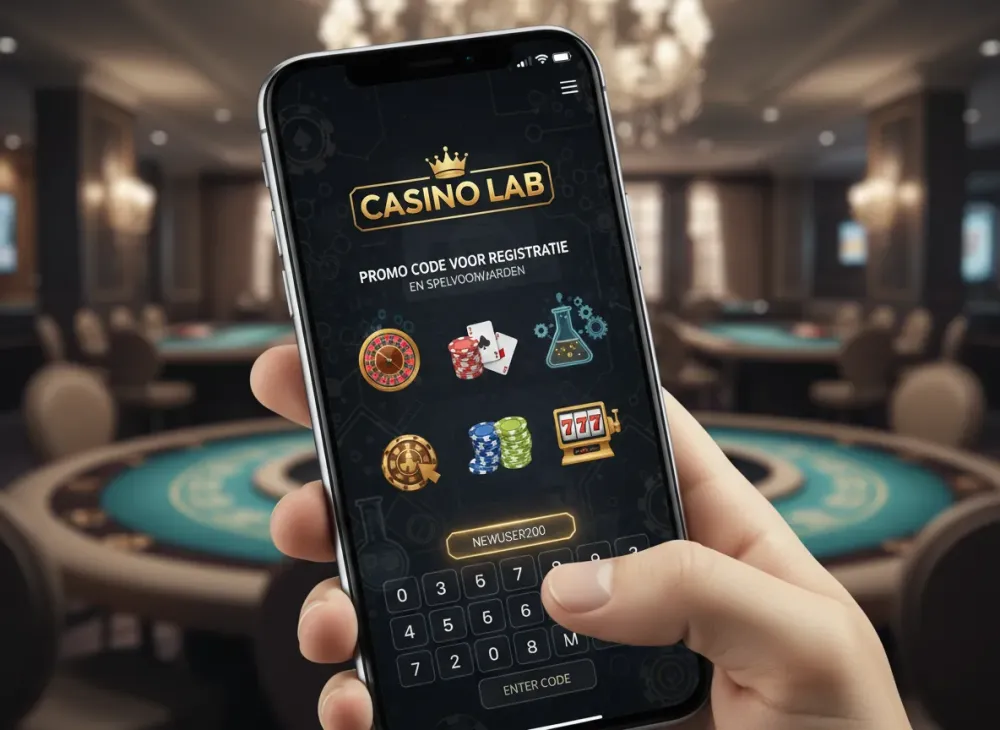Casino lab promo code voor registratie en spelvoorwaarden
